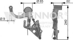 Flennor FA99391 - Parazīt / Vadrullītis, Ķīļrievu siksna autospares.lv