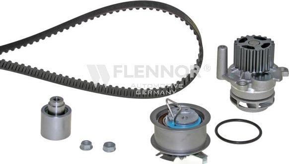 Flennor FP44458V-1 - Ūdenssūknis + Zobsiksnas komplekts www.autospares.lv