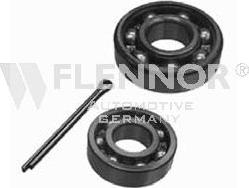 Flennor FR991348 - Подшипник ступицы колеса, комплект www.autospares.lv