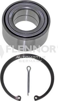 Flennor FR910784 - Подшипник ступицы колеса, комплект www.autospares.lv