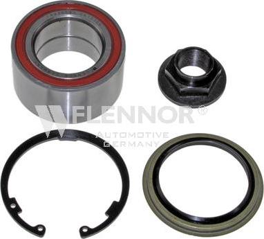 Flennor FR930591 - Подшипник ступицы колеса, комплект www.autospares.lv