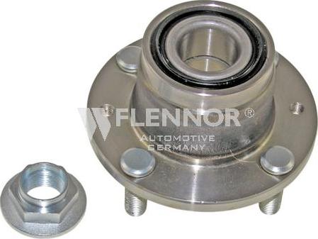 Flennor FR931458 - Подшипник ступицы колеса, комплект www.autospares.lv