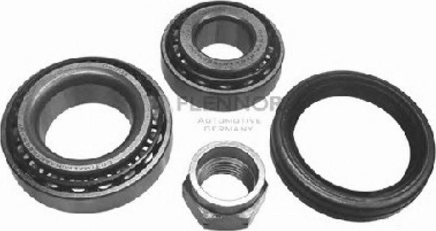 Flennor FR931657 - Подшипник ступицы колеса, комплект www.autospares.lv