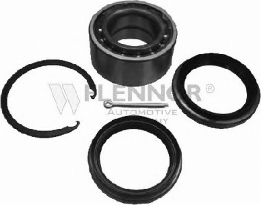 Flennor FR970461 - Подшипник ступицы колеса, комплект www.autospares.lv