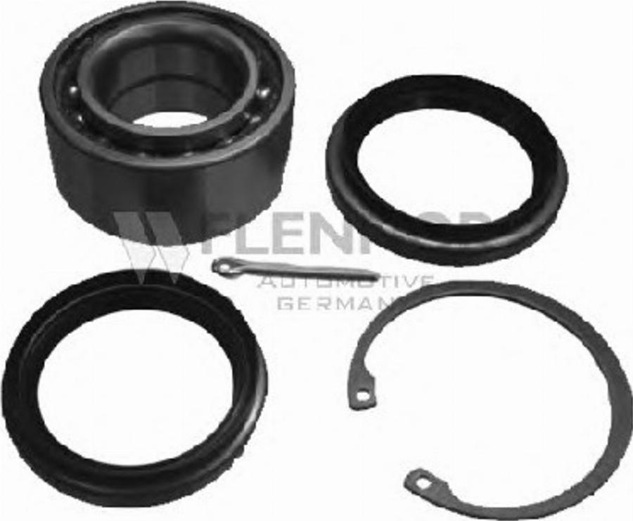 Flennor FR970505 - Подшипник ступицы колеса, комплект www.autospares.lv