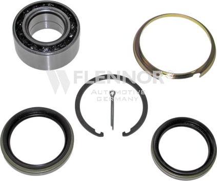 Flennor FR970589 - Подшипник ступицы колеса, комплект www.autospares.lv