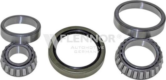 Flennor FR490967 - Подшипник ступицы колеса, комплект www.autospares.lv