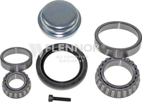 Flennor FR490490 - Подшипник ступицы колеса, комплект www.autospares.lv