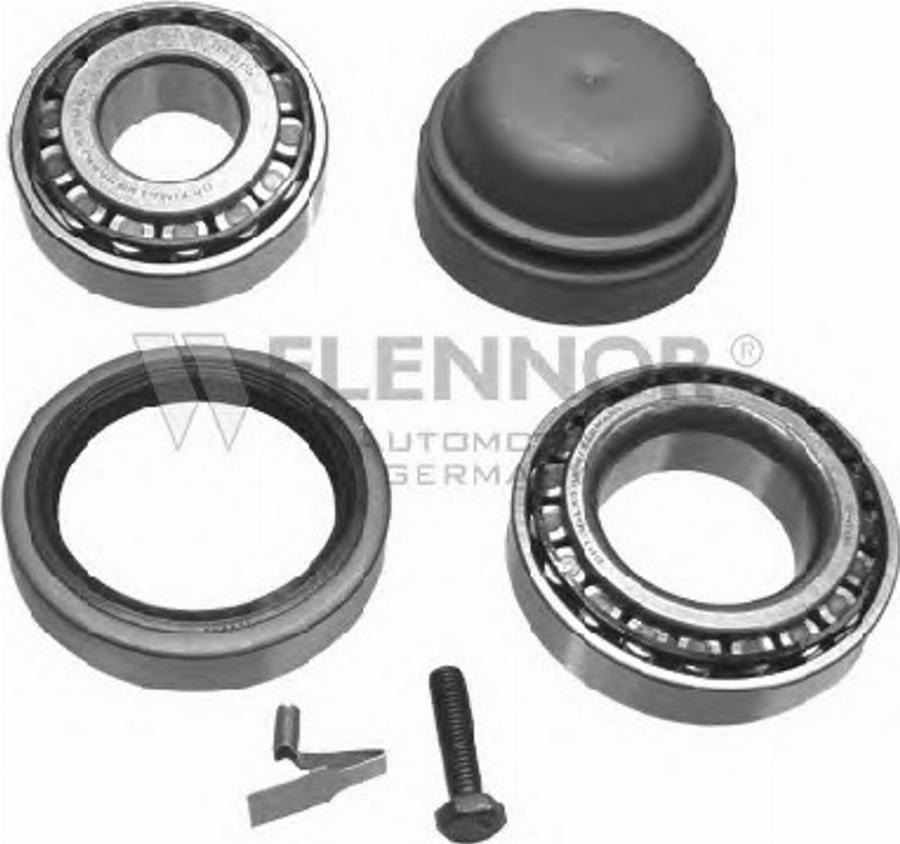 Flennor FR490015L - Подшипник ступицы колеса, комплект www.autospares.lv