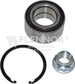 Flennor FR690723 - Подшипник ступицы колеса, комплект www.autospares.lv