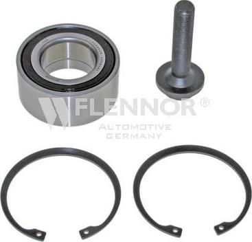 Flennor FR199987 - Подшипник ступицы колеса, комплект www.autospares.lv