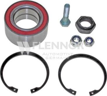 Flennor FR199925 - Подшипник ступицы колеса, комплект www.autospares.lv