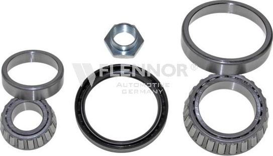 Flennor FR190097 - Подшипник ступицы колеса, комплект www.autospares.lv