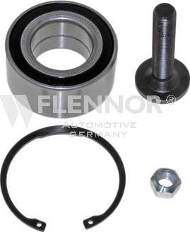 Flennor FR120018 - Подшипник ступицы колеса, комплект www.autospares.lv