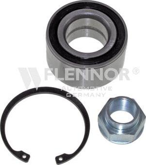 Flennor FR899399 - Подшипник ступицы колеса, комплект www.autospares.lv