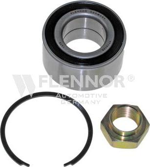 Flennor FR899287 - Подшипник ступицы колеса, комплект www.autospares.lv