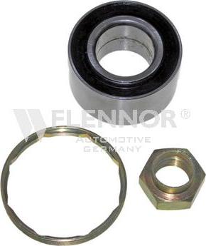 Flennor FR890317 - Подшипник ступицы колеса, комплект www.autospares.lv