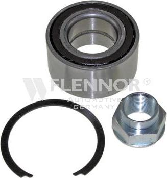 Flennor FR890727 - Подшипник ступицы колеса, комплект www.autospares.lv