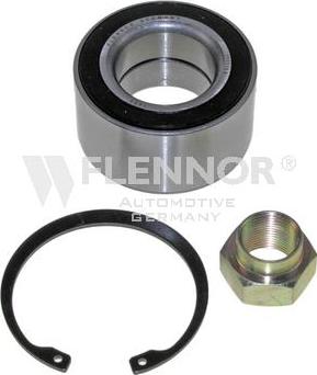 Flennor FR390021 - Подшипник ступицы колеса, комплект www.autospares.lv