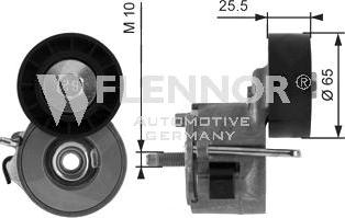 Flennor FS99495 - Pulley, v-ribbed belt www.autospares.lv