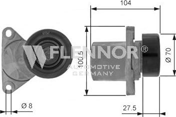 Flennor FS54916 - Parazīt / Vadrullītis, Ķīļrievu siksna www.autospares.lv