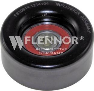 Flennor FS20914 - Pulley, v-ribbed belt www.autospares.lv