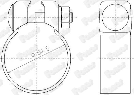 Fonos 81990 - Соединительные элементы, система выпуска www.autospares.lv