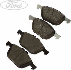 FORD 1 797 211 - Тормозные колодки, дисковые, комплект www.autospares.lv