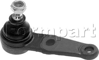 Formpart 3704001 - Шаровая опора, несущий / направляющий шарнир www.autospares.lv