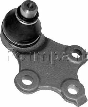 Formpart 2104001 - Шаровая опора, несущий / направляющий шарнир www.autospares.lv