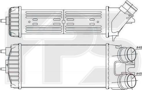 FPS FP 54 T68-X - Starpdzesētājs www.autospares.lv