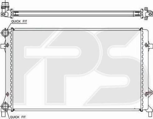 FPS FP 12 A472-P - Radiators, Motora dzesēšanas sistēma www.autospares.lv