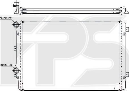 FPS FP 74 A121 - Radiators, Motora dzesēšanas sistēma www.autospares.lv