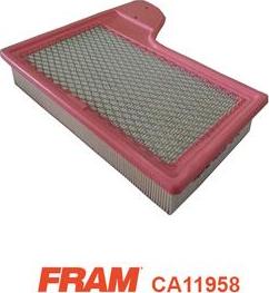 FRAM CA11958 - Gaisa filtrs www.autospares.lv