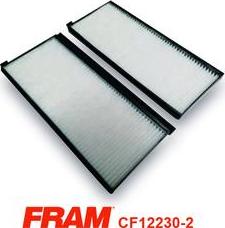 FRAM CF12230-2 - Filtrs, Salona telpas gaiss autospares.lv