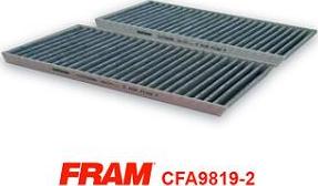 FRAM CFA9819-2 - Filtrs, Salona telpas gaiss www.autospares.lv