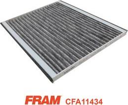 FRAM CFA11434 - Filtrs, Salona telpas gaiss www.autospares.lv