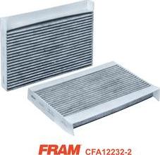 FRAM CFA12232-2 - Filtrs, Salona telpas gaiss www.autospares.lv