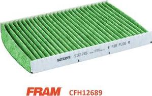 FRAM CFH12706 - Filtrs, Salona telpas gaiss www.autospares.lv