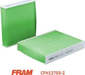 FRAM CFH12703-2 - Filtrs, Salona telpas gaiss autospares.lv