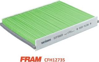 FRAM CFH12712 - Filtrs, Salona telpas gaiss www.autospares.lv