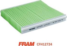 FRAM CFH12717 - Filtrs, Salona telpas gaiss autospares.lv