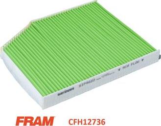 FRAM CFH12736 - Filtrs, Salona telpas gaiss www.autospares.lv