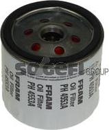 FRAM PH4553A - Oil Filter www.autospares.lv