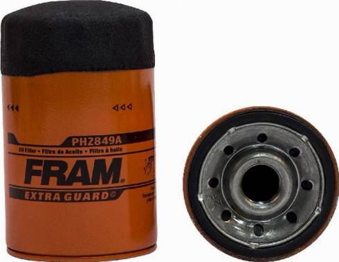 FRAM PH2849A - Eļļas filtrs www.autospares.lv