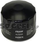 FRAM PH2861B - Масляный фильтр www.autospares.lv