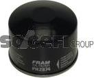 FRAM PH2874 - Oil Filter www.autospares.lv