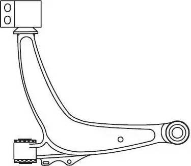 FRAP 4419 - Neatkarīgās balstiekārtas svira, Riteņa piekare autospares.lv