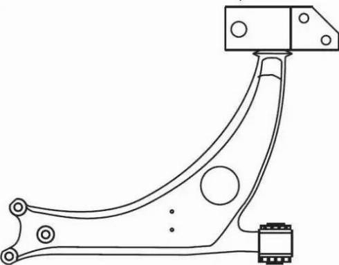 FRAP 4524 - Neatkarīgās balstiekārtas svira, Riteņa piekare www.autospares.lv