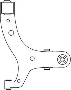 FRAP 4614 - Neatkarīgās balstiekārtas svira, Riteņa piekare www.autospares.lv